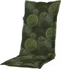 Madison Tuinkussens Hoge Rug Circle Green 123x50 Green online kopen