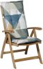 Madison Tuinkussens Hoge Rug Triangle Green 123x50 Groen online kopen