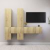 VidaXL 7 delige Tv meubelset spaanplaat sonoma eikenkleurig online kopen