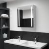 VidaXL Badkamerkast met spiegel en LED 60x14x62 cm online kopen