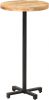 VIDAXL Bartafel rond &#xD8, 60x110 cm ruw mangohout online kopen