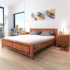 VidaXL Bedframe massief acaciahout bruin 180x200 cm online kopen