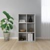 VidaXL Boekenkast/dressoir 66x30x97, 8 cm bewerkt hout betongrijs online kopen