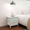 VidaXL Frans nachtkastje shabby chic hout online kopen
