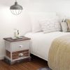 VidaXL Nachtkastjes shabby chic 2 stuks online kopen
