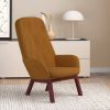 VidaXL Relaxstoel fluweel bruin online kopen