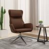 VidaXL Relaxstoel kunstleer glanzend bruin online kopen