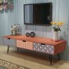 VidaXL Tv meubel met 3 lades 120x40x36 cm bruin online kopen