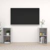 VidaXL Tv meubelen 2 st 72x35x36, 5 cm spaanplaat betongrijs online kopen