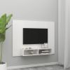 VidaXL Tv wandmeubel 135x23, 5x90 cm spaanplaat hoogglans wit online kopen