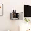 VidaXL Tv wandmeubel 30, 5x30x30 cm grijs sonoma eikenkleurig online kopen
