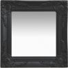 VidaXL Wandspiegel barok stijl 40x40 cm zwart online kopen