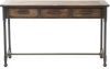 Rivièra Maison Brooklyn Sidetable Hout/Ijzer 135 x 80 cm Bruin online kopen