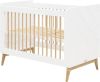 Bopita Ledikant 'Paris' 60 x 120cm, kleur wit/eiken online kopen