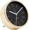 Karlsson Wekkers Alarm clock Minimal BOX32 Design Zwart online kopen