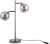 Leitmotiv Tafellampen Table lamp Shimmer grey glass shades Grijs online kopen