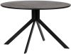 WOOOD Exclusive WOOOD Ronde Eettafel 'Bruno' 120cm, kleur zwart online kopen