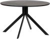 WOOOD Exclusive WOOOD Ronde Eettafel 'Bruno' 120cm, kleur zwart online kopen