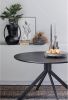 WOOOD Exclusive WOOOD Ronde Eettafel 'Bruno' 120cm, kleur zwart online kopen