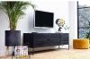 WOOOD Exclusive WOOOD TV meubel 'Silas' Eiken 180cm, kleur zwart online kopen